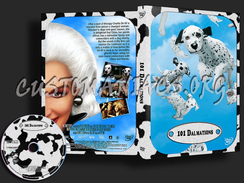 101 Dalmatians dvd cover