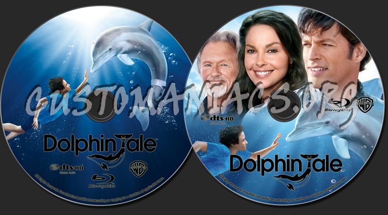 Dolphin Tale blu-ray label