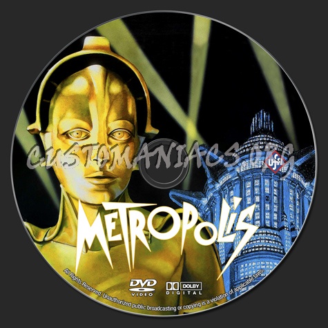 Metropolis dvd label