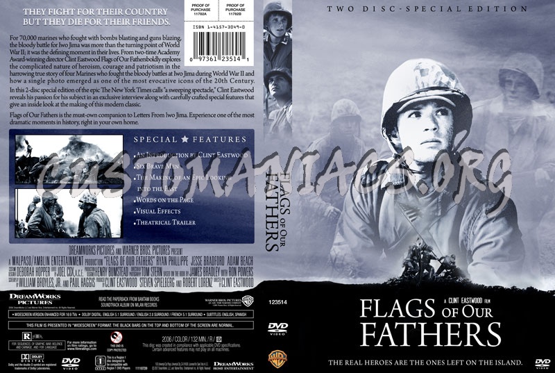Flags of Our Fathers dvd cover