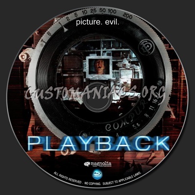 Playback (2011) blu-ray label