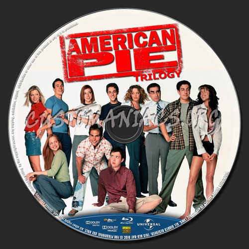 American Pie Original Trilogy blu-ray label