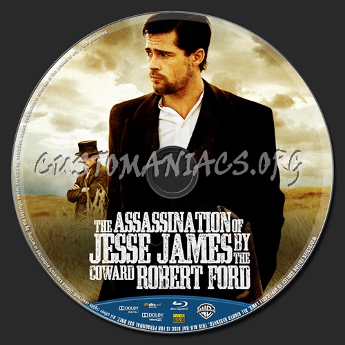 The Assassination of Jesse James by the Coward Robert Ford blu-ray label