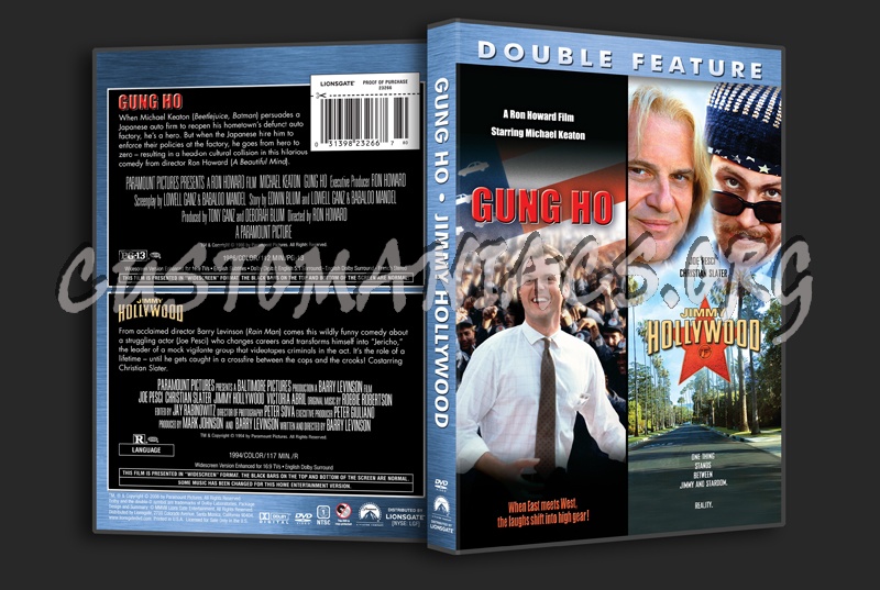 Gung Ho / Jimmy Hollywood dvd cover