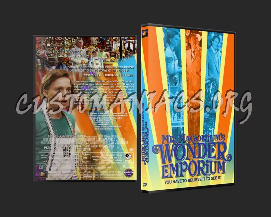 Mr Magoriums Wonder Emporium dvd cover