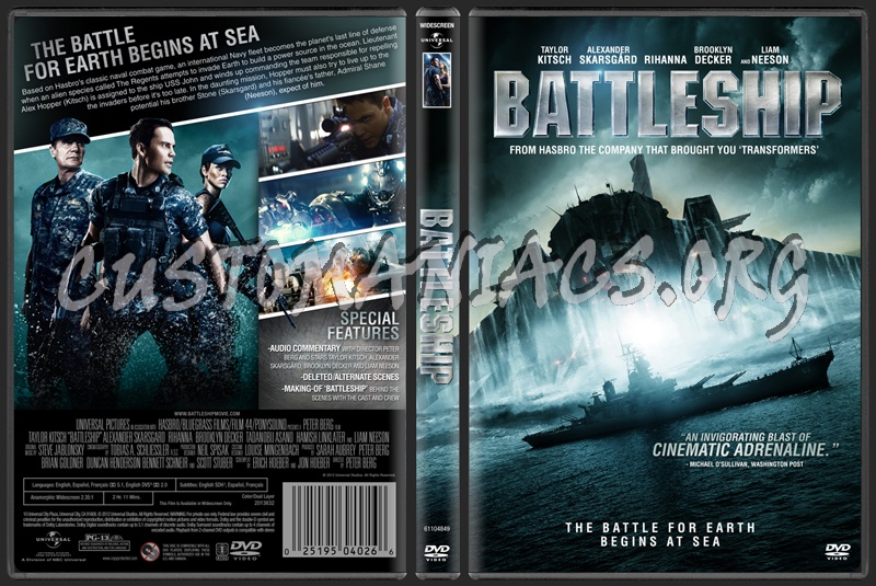 Battleship dvd cover