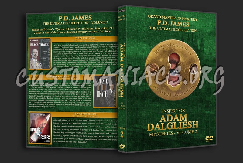 Inspector Adam Dalgliesh Mysteries - Vol. 2 dvd cover