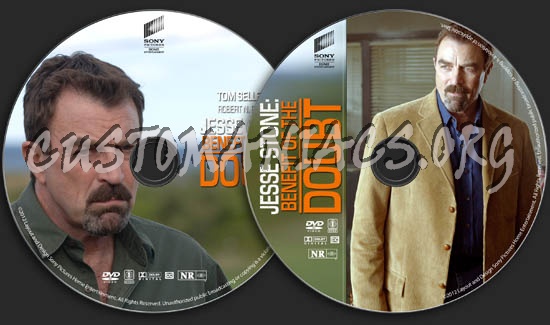 Jesse Stone: Benefit of the Doubt dvd label