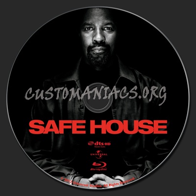 Safe House blu-ray label