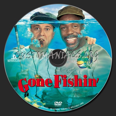 Gone Fishin' dvd label