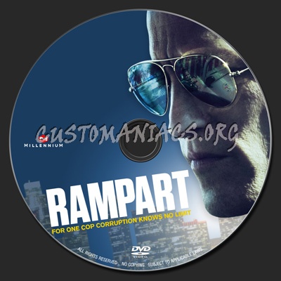 Rampart dvd label
