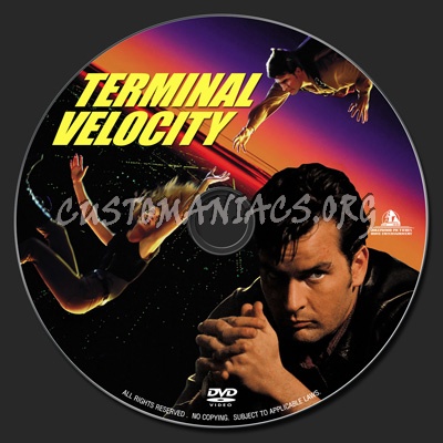 Terminal Velocity dvd label