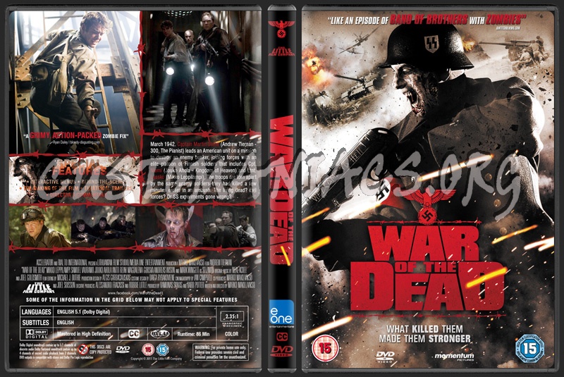 War Of The Dead dvd cover