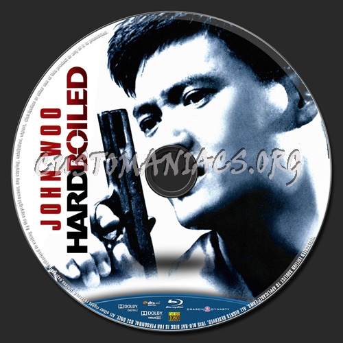 Hard Boiled blu-ray label