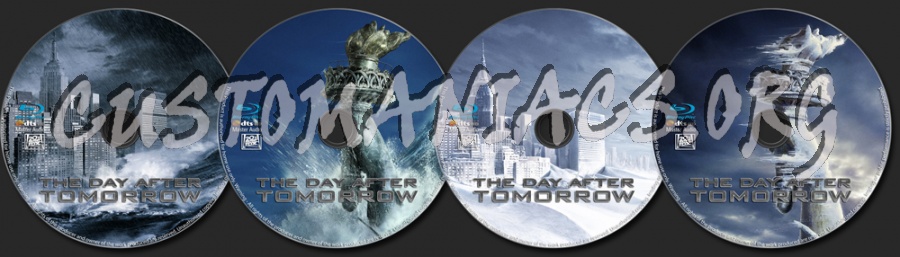 The Day After Tomorrow blu-ray label