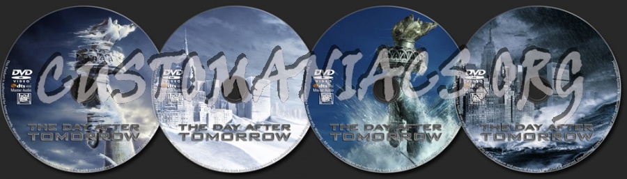 The Day After Tomorrow dvd label