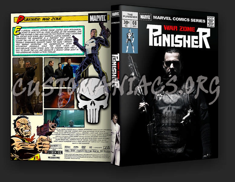 Punisher: War Zone dvd cover