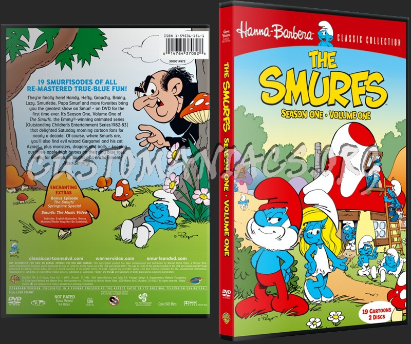 Smurfs, The: Season One - Volume One dvd cover