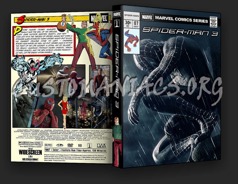 Spider-Man 3 dvd cover