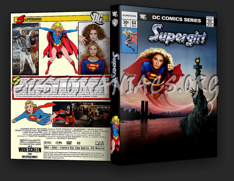 Supergirl dvd cover