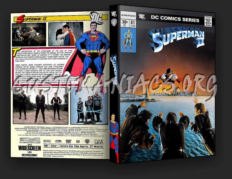 Superman II dvd cover