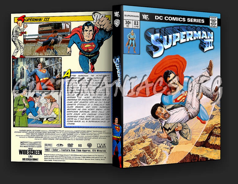 Superman III dvd cover