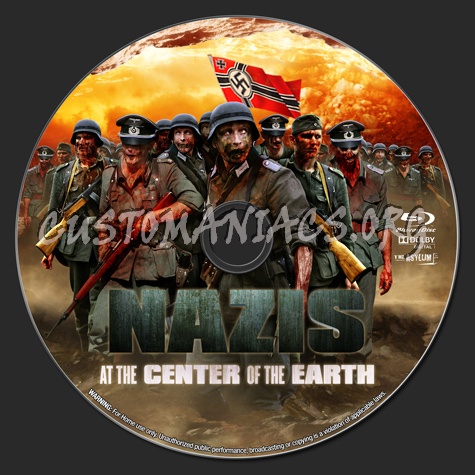 Nazis at the Center of the Earth blu-ray label