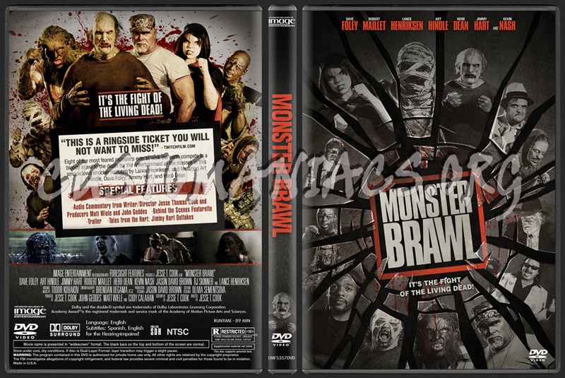 Monster Brawl dvd cover