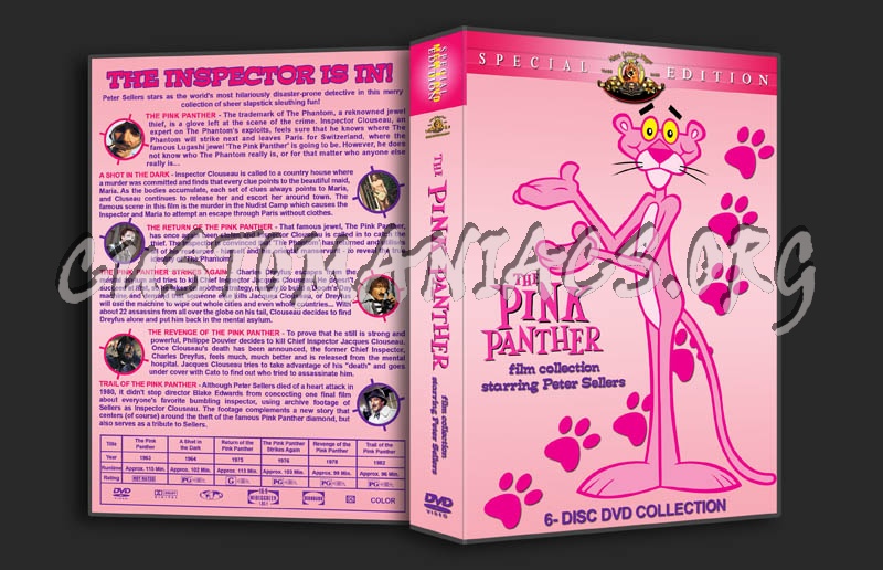 The Pink Panther Collection dvd cover