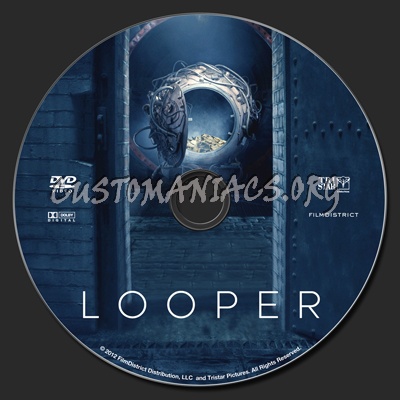 Looper dvd label