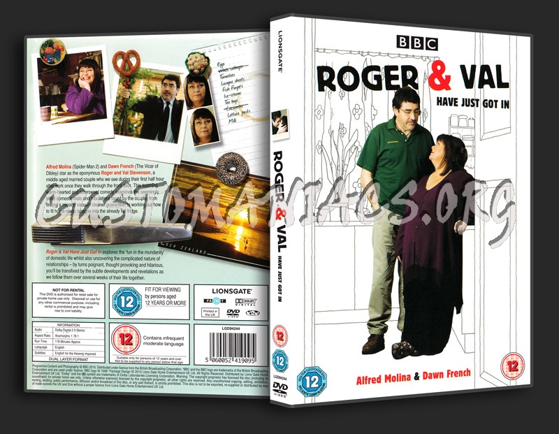 Roger & Val Have Just Got In - Series 1 dvd cover