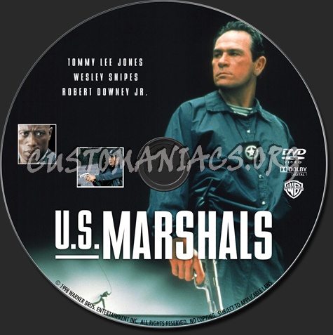 U.S. Marshals dvd label