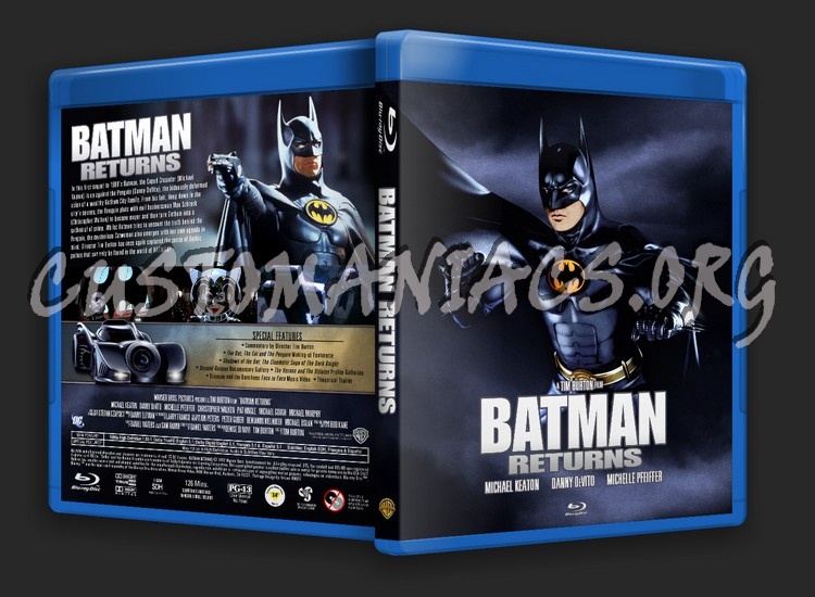 Batman Returns blu-ray cover