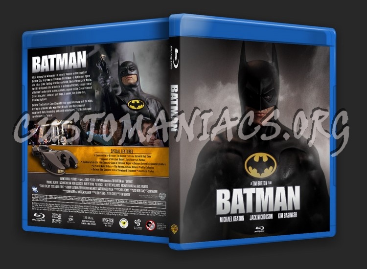Batman (1989) blu-ray cover