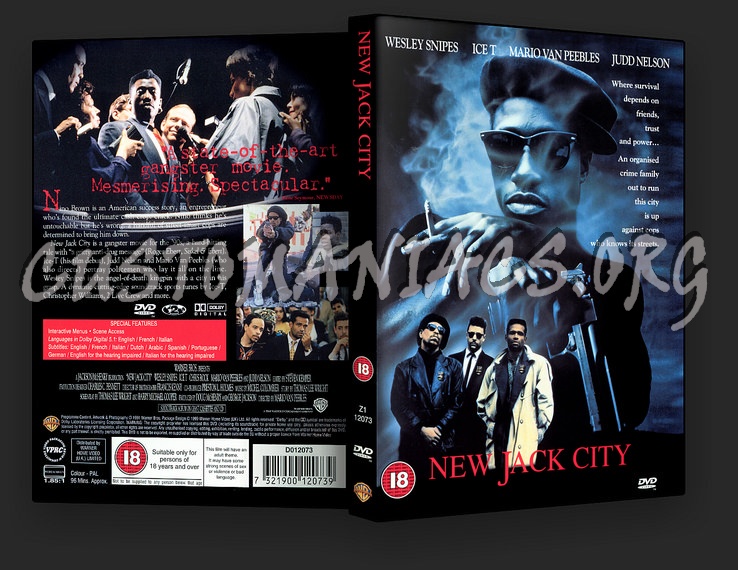 New Jack City dvd cover