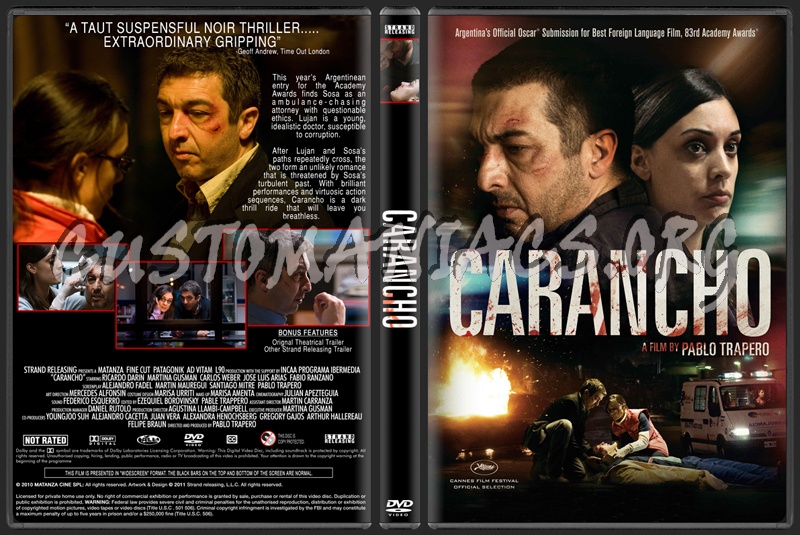 Carancho dvd cover