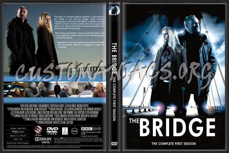 Bron The Bridge Broen Season One dvd cover