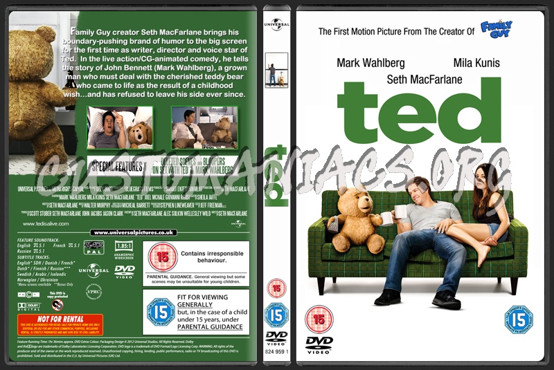 Ted dvd cover