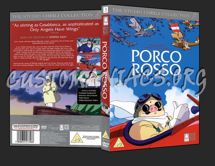 Porco Rosso dvd cover