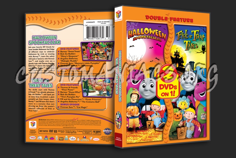 Halloween Sppoktacular / Trick or Treat Tales dvd cover