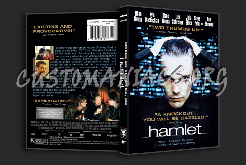 Hamlet (2000) dvd cover
