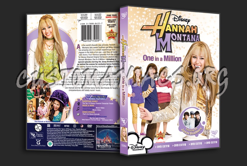 Hannah Montana One in a Million dvd cover
