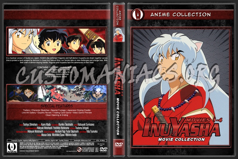 Anime Collection Inuyasha Movie Collection dvd cover