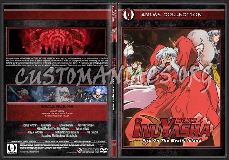 Anime Collection Inuyasha Movie 4 Fire On The Mystic Island 