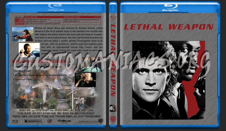 Lethal Weapon blu-ray cover