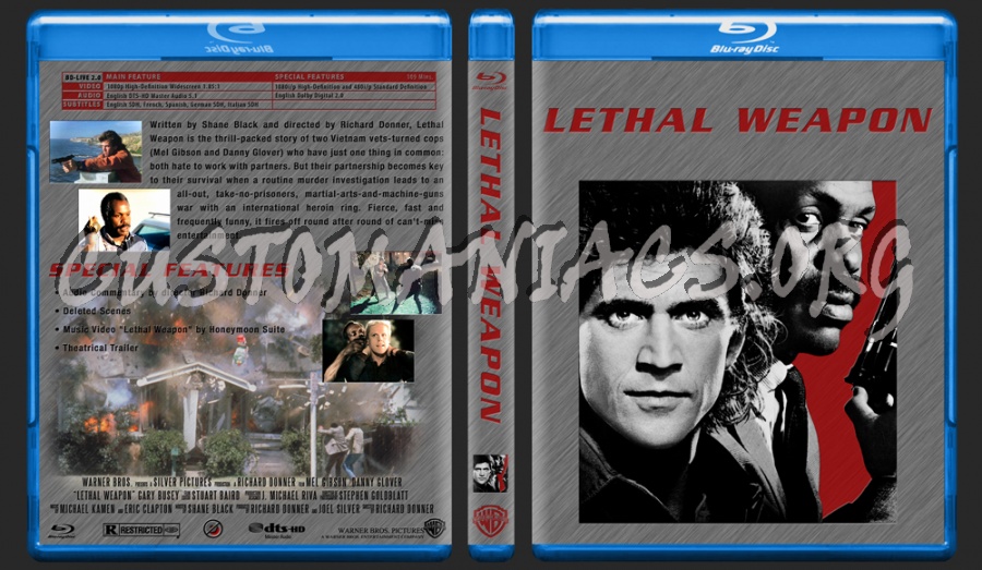 Lethal Weapon blu-ray cover