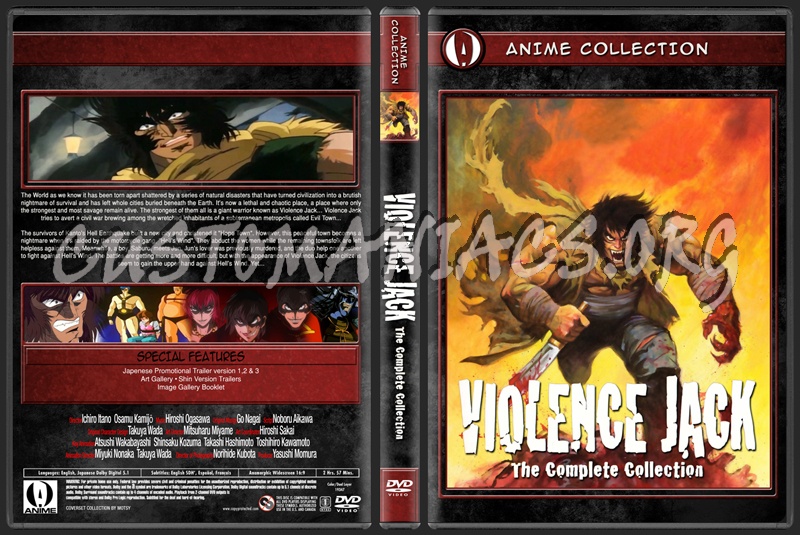 Anime Collection Violence Jack Complete Collection dvd cover