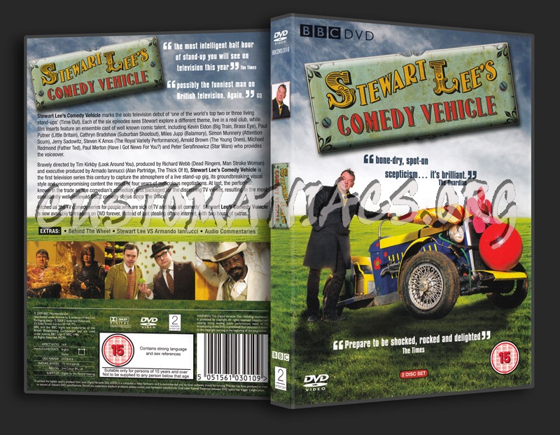 Stewart Lee's Comedy Vehicle - Series 1 dvd cover
