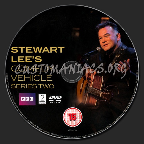 Stewart Lee's Comedy Vehicle - Series 2 dvd label