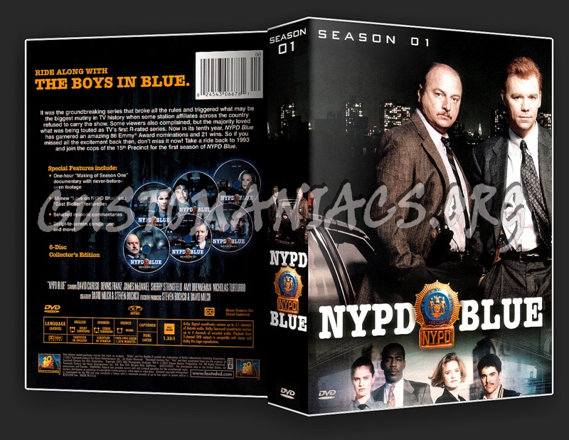 NYPD Blue Season 1 dvd cover